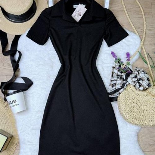 Платье Arina (40-44) 2457 black (лето) Arina 2457 black