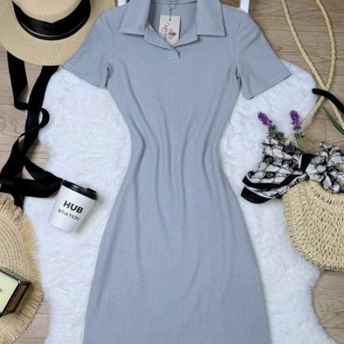 Платье Arina (40-44) 2457 l.grey (лето) Arina 2457 l.grey