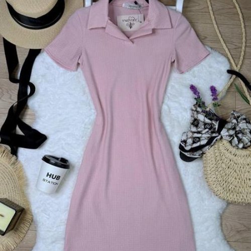 Платье Arina (40-44) 2457 pink (лето) Arina 2457 pink