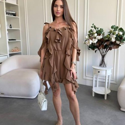 Комбинезон Arina (42-48) 3126 brown (лето) Arina 3126 brown