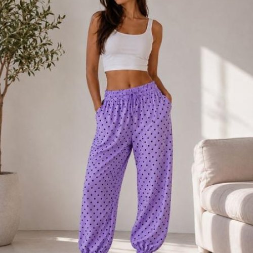 Штаны Arina (42-48) 3130 lilac (деми) Arina 3130 lilac