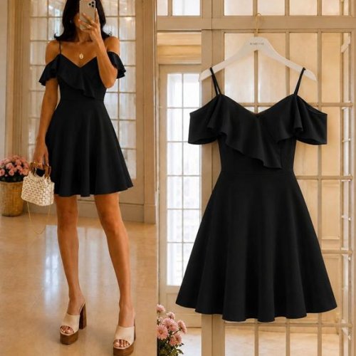 Платье Arina (42-46) 3132 black (лето) Arina 3132 black
