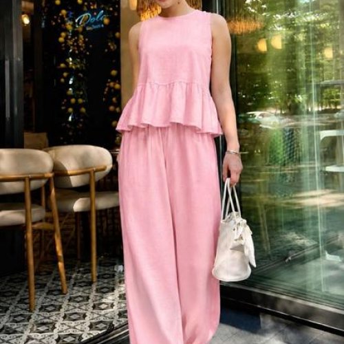 Костюм Arina (42-48) 5186 pink (лето) Arina 5186 pink