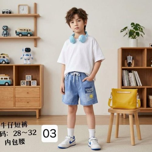 Шорты Фунтик (6-10) 03 l.blue (лето) Фунтик 03 l.blue
