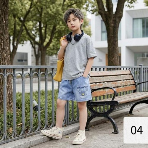 Шорты Фунтик (6-10) 04 l.blue (лето) Фунтик 04 l.blue