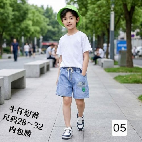 Шорты Фунтик (6-10) 05 l.blue (лето) Фунтик 05 l.blue