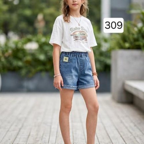 Шорты Фунтик (8-12) 309 blue (лето) Фунтик 309 blue