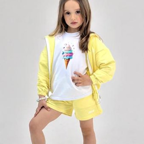 Костюм LiMa kids (98-122) 2614 yellow (лето) LiMa kids 2614 yellow