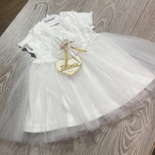 Платье Proschenko (0.9-1.6) PR986 white (лето) Proschenko PR986 white