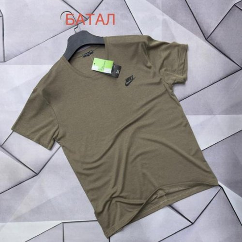 Футболка Rassul (XL-5XL) 67525 khaki (лето) Rassul 67525 khaki