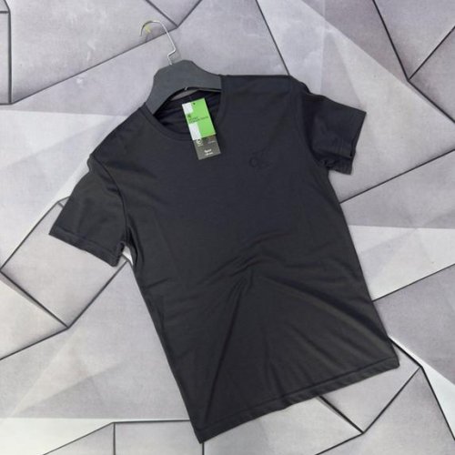 Футболка Rassul (S-2XL) 67554 black (лето) Rassul 67554 black