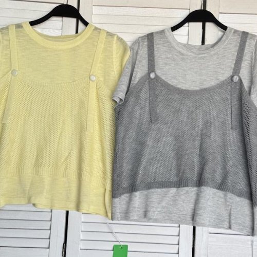 Футболка DIVO (one size) DV1060 yellow (лето) DIVO DV1060 yellow
