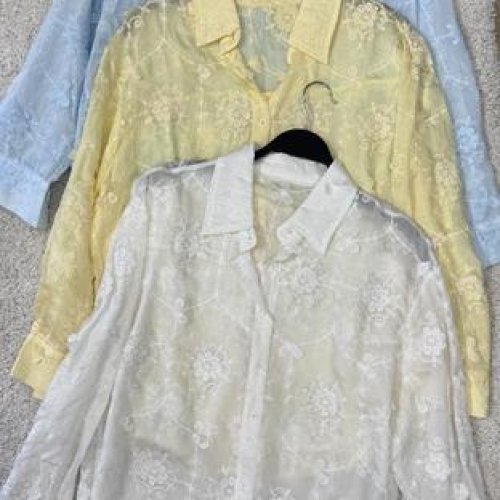 Рубашка DIVO (one size) DV1236 l.blue (лето) DIVO DV1236 l.blue