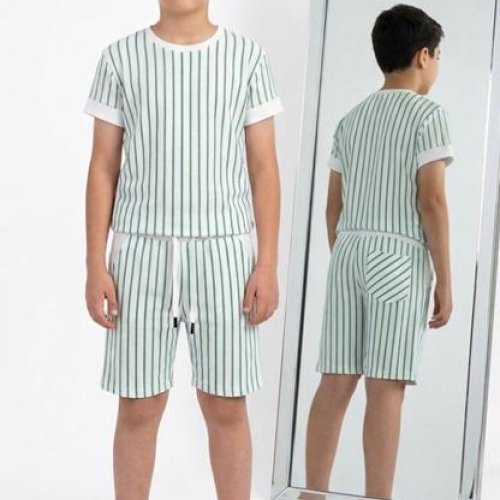 Костюм MMZ (10-14) 12032019 green (лето) MMZ 12032019 green