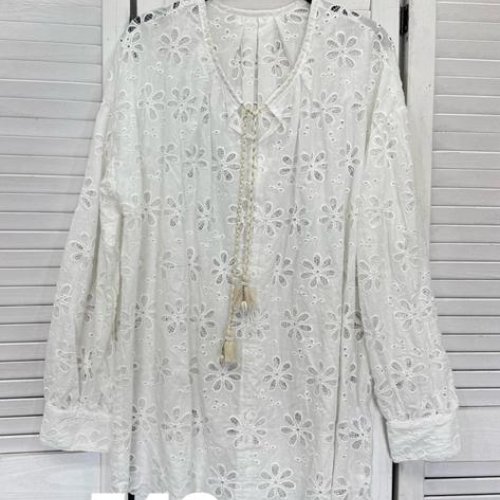 Блузка DIVO (one size) 548 white (деми) DIVO 548 white