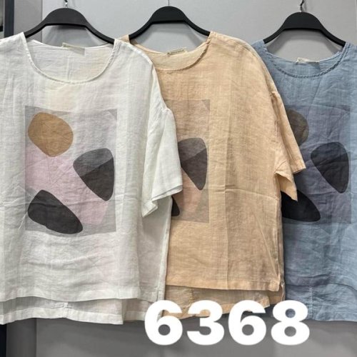 Футболка DIVO (one size) 6368 l.blue (лето) DIVO 6368 l.blue