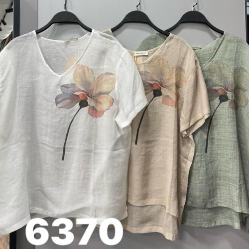 Футболка DIVO (one size) 6370 white (лето) DIVO 6370 white