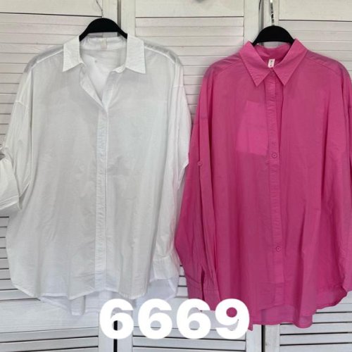 Рубашка DIVO (one size) 6669 pink (деми) DIVO 6669 pink