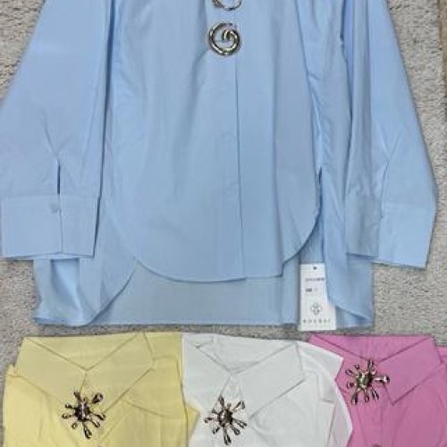 Рубашка DIVO (one size) 8838 yellow (деми) DIVO 8838 yellow