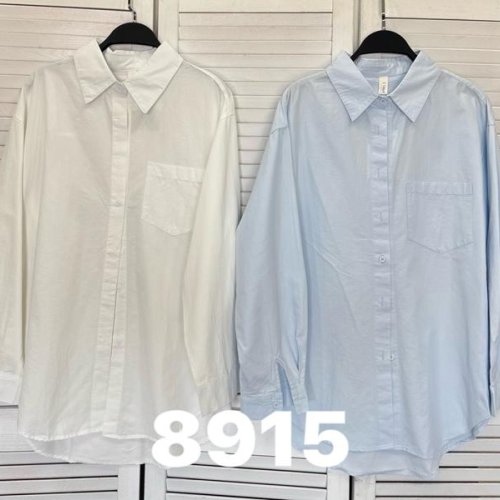 Рубашка DIVO (one size) 8915 l.blue (деми) DIVO 8915 l.blue
