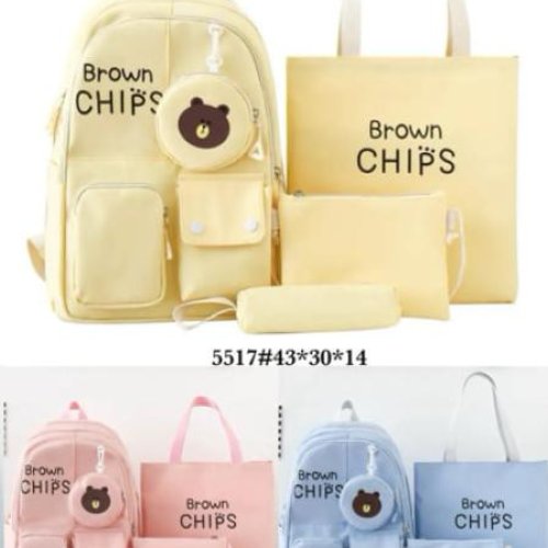 Комплект Fashion Bag (43*30*14) 5517 pink (лето) Fashion Bag 5517 pink