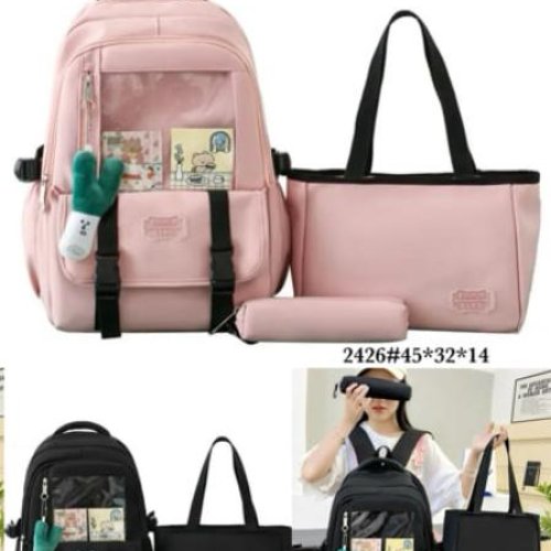 Комплект Fashion Bag (45*32*14) 2426 pink (лето) Fashion Bag 2426 pink