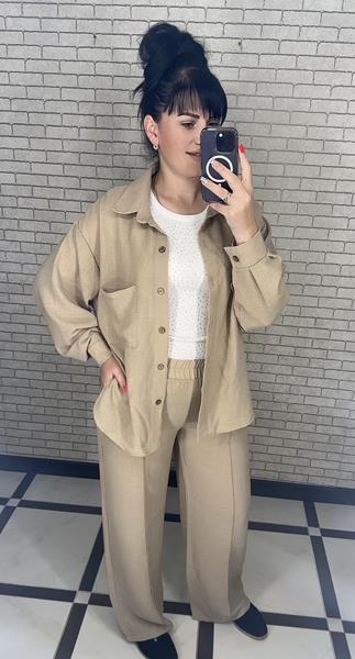 Костюм Valentina (50-56) 034-1 beige-old-3 (деми)