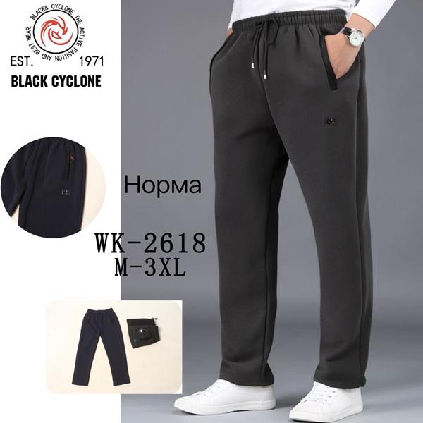 Штаны спорт Giang (M-3XL) G55-2618 grey (зима)
