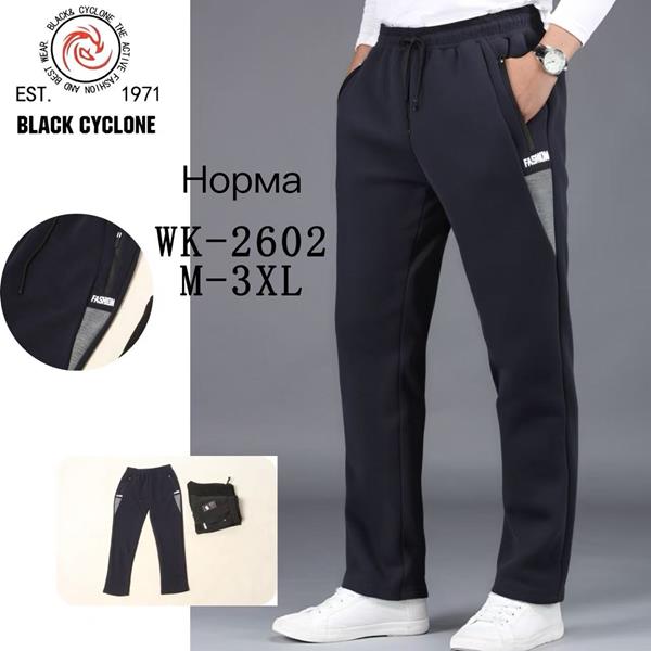 Штаны спорт Giang (M-3XL) G64-2602 grey (зима)