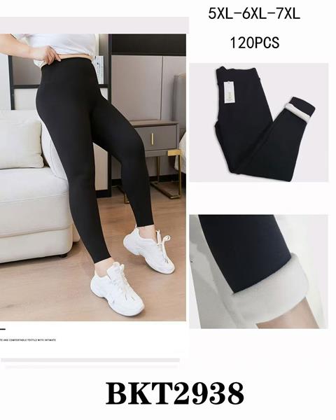 Лосины Giang (5XL-7XL) G137-2938 black (зима)