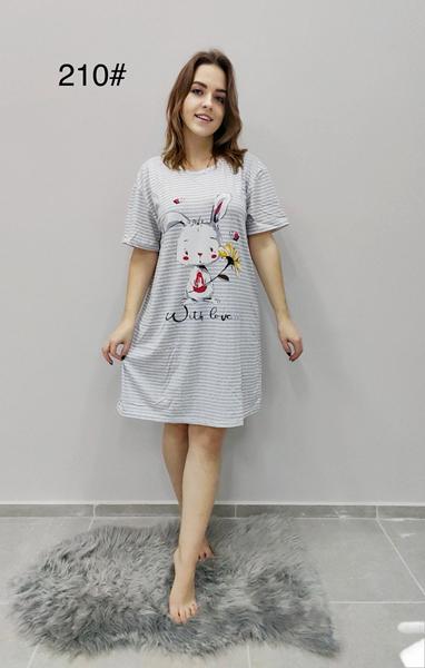 Ночнушка Anion (52) 210 grey (лето)