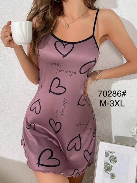 Ночнушка Brilliant (44-52) 70286 beige (лето)