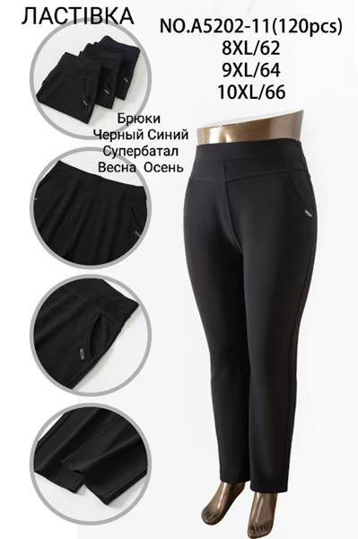 Штаны Giang (8XL-10XL) 5202-11 mix (деми)