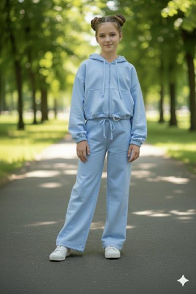 Костюм спорт Limerense (140-170) DD130 l.blue (деми)