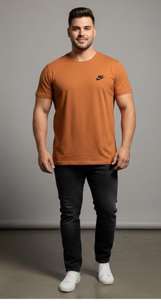 Футболка Mary Poppins (M-2XL) 7328 orange (лето)