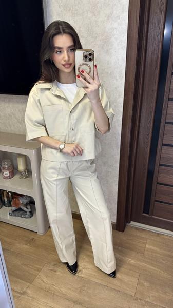Костюм Valentina (42-48) 076 l.beige (деми)