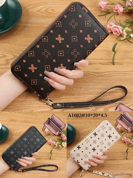 Кошелек Fashion Bag (20*10*5) A1083 black (деми)