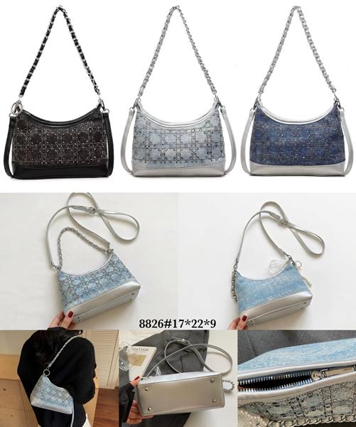 Сумка Fashion Bag (22*17*9) 8826 black (деми)