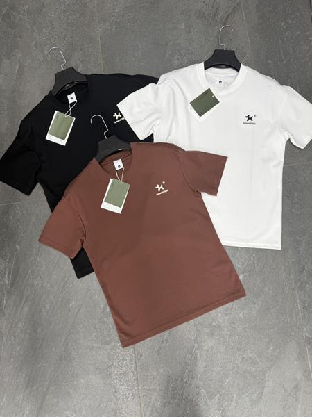 Футболка F.T.H (M-3XL) F1534 brown (лето)