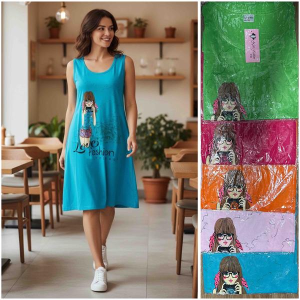 Ночнушка HomeWear (44-52) V31 mix (лето)