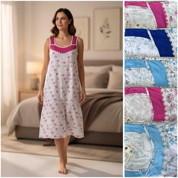 Ночнушка HomeWear (48-56) W114 mix (лето)