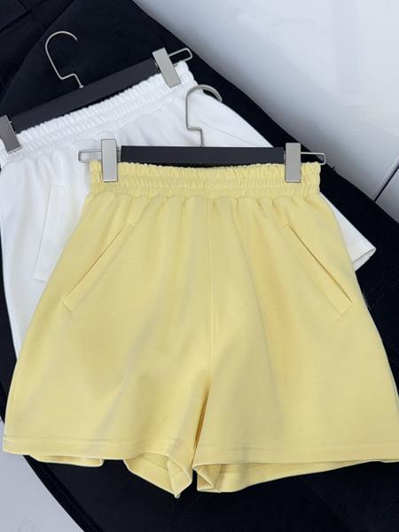 Шорты LOVEKAN (S-L) 1710 yellow (лето)