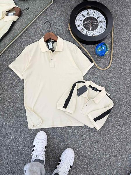 Футболка 2BRO (S-2XL) BR1008 beige (лето)
