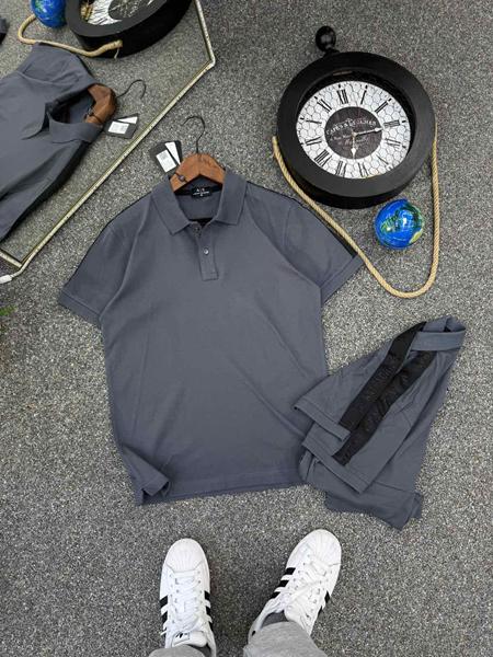 Футболка 2BRO (S-2XL) BR1009 grey (лето)