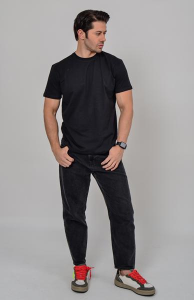 Футболка 2BRO (2XL-6XL) BR1016 black (лето)