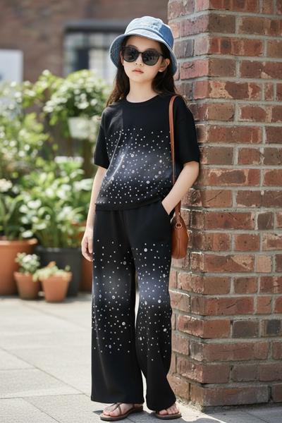 Костюм Delfinka (120-160) 882531 black (лето)