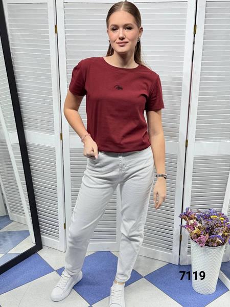 Футболка MMC clothes (42-48) 7119 wine (лето)
