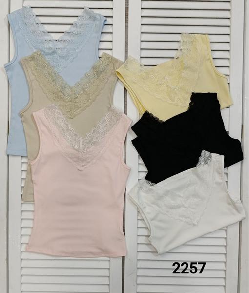 Майка MMC clothes (42-48) 2257 l.blue (лето)