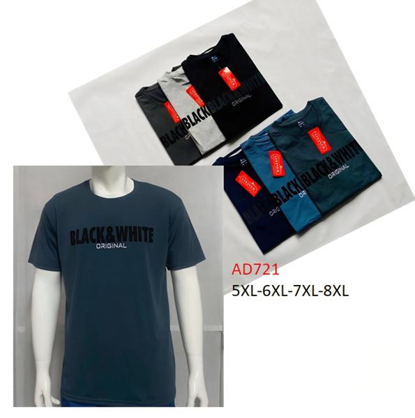 Футболка Hoan (5XL-8XL) AD721 mix (лето)