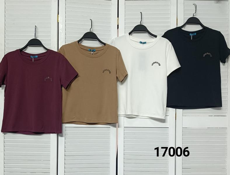 Футболка MMC clothes (42-48) 17006 brown (лето)